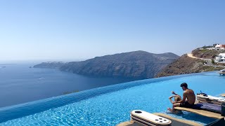 CAVO TAGOO SANTORINI | Sensational boutique hotel with incredible views (full tour in 4K)