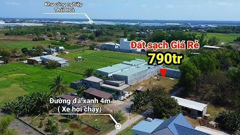 BĐS Long An|Chủ Bán Lô Đất Thổ Cư 4×25 Gần Ngay Trường Học|MKCS|BĐS Đức Hòa