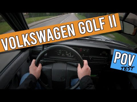 VOLKSWAGEN GOLF 2 AUTOMATIC (1989) | POV TEST DRIVE | 1.6 PETROL | #09