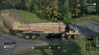 SNOWRUNNER/ mod Highway Haulin 2: Timber harvest 2/2.