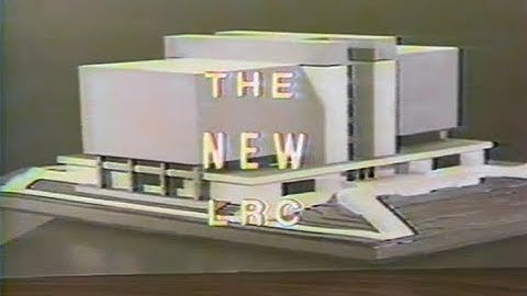The New LRC at UW-Stevens Point, ca. 1985