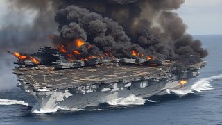 11 minutes ago: Russian Sukhoi pilot brutally destroys US aircraft carrier in the Black Sea