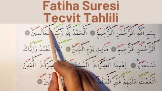 Fatiha Suresi Tecvid Tahlili & Tecvid Kuralları | Tecvidli Okunuşu | Detaylı Anlatım