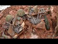 WWII German Dugouts Excavation - Metal Detecting WWII Battlegrounds