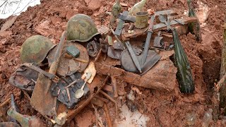 WWII German Dugouts Excavation - Metal Detecting WWII Battlegrounds