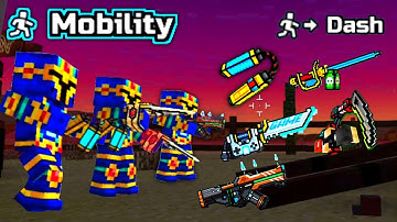 Mobility Comparison After Movement Speed Nerf - Pixel Gun 3D