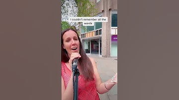 Thumbnail of The church bells are ringing to a song I know - do you know the song?! #busking #churchbells