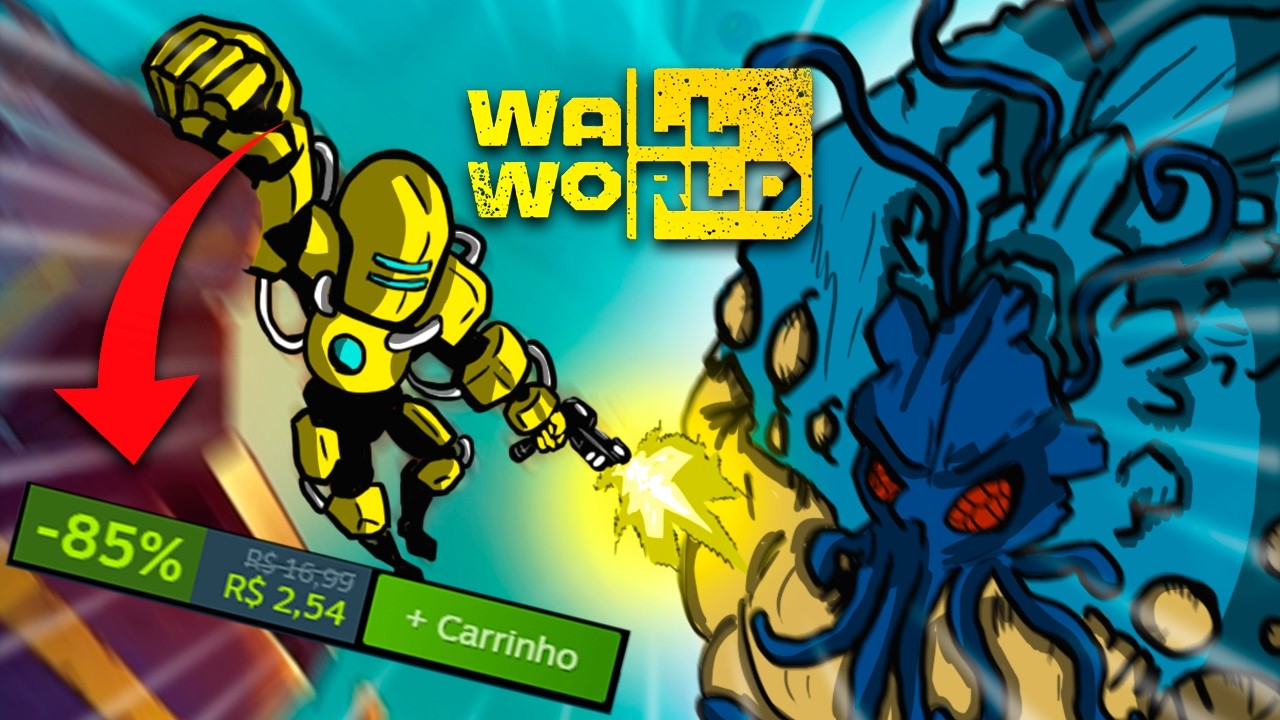 WALL WORLD - Esse jogo está praticamente DE GRAÇA!!