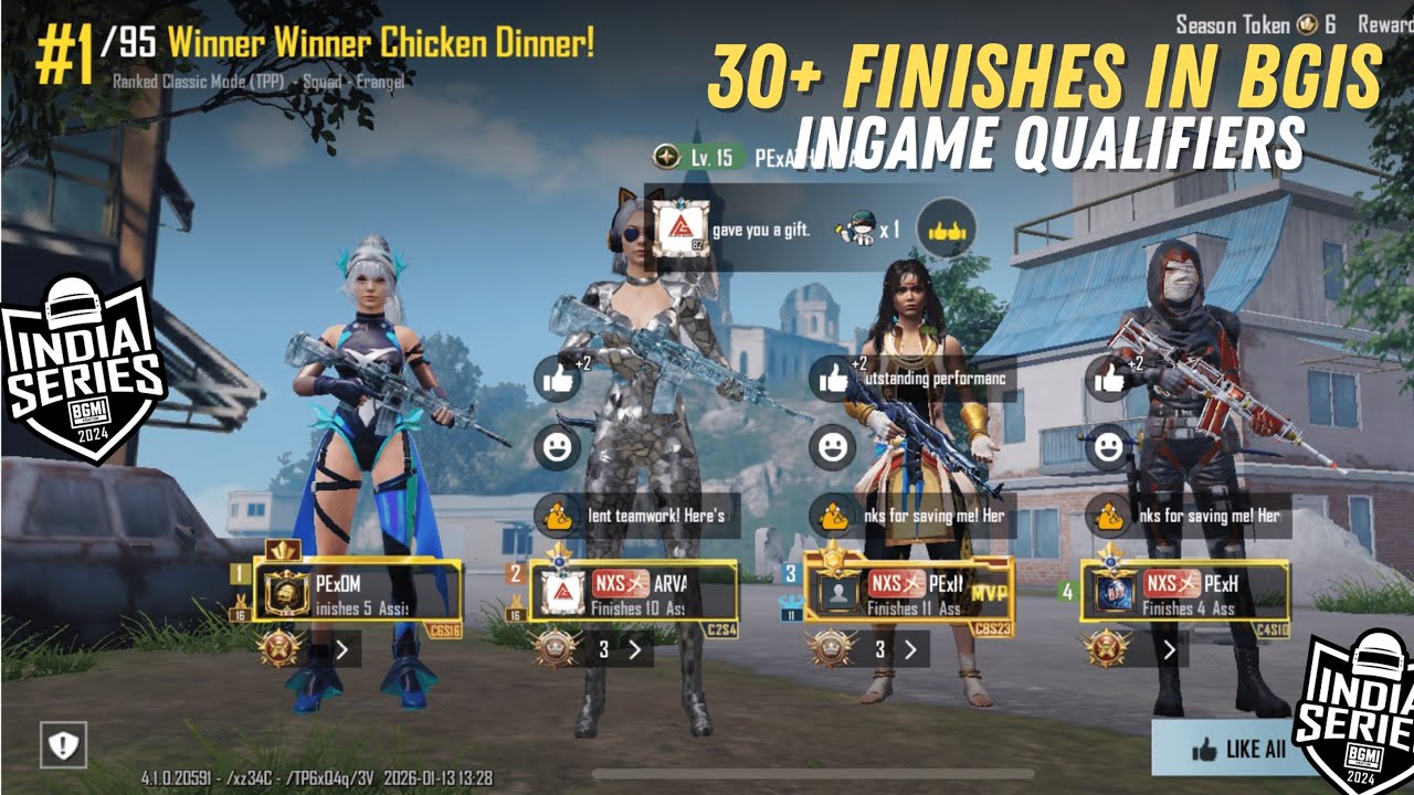 BGIS 2025 IN GAME QUALIFIERS | 30+ KILLS WWCD GAMEPLAY ️| MATCH 7 - YouTube