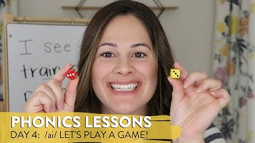 Phonics Lesson for Long Vowel Team (ai) | Learn at Home with Mrs. Jones
