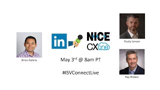 #ISVConnectLive with NICE CXone #Dynamics 365 #MSPartner