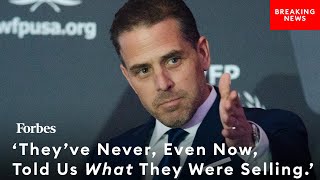 'What's He Selling?': Professor Slams Hunter Biden's Business Dealings As 'Grift'