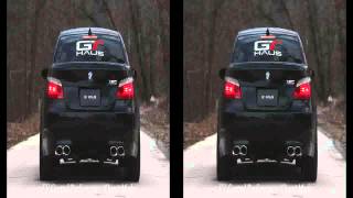 E60 BMW M5 Meisterschaft GTC Exhaust with Section 1+2