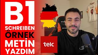 TELC B1 Schreiben Sınavından Nasıl Geçilir? (Gerçek Sınav Sorusu)