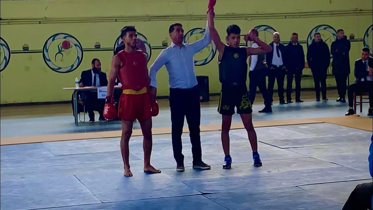 نزال sanda في الجزائر أكابر وزن 60kg❤️‍🔥❤️‍🔥