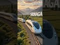 Amritsar to Leh Bullet Train 🚄 | 450 KM/H Speed | Only 3 Hours? 😱 #leh #train #indiantrains
