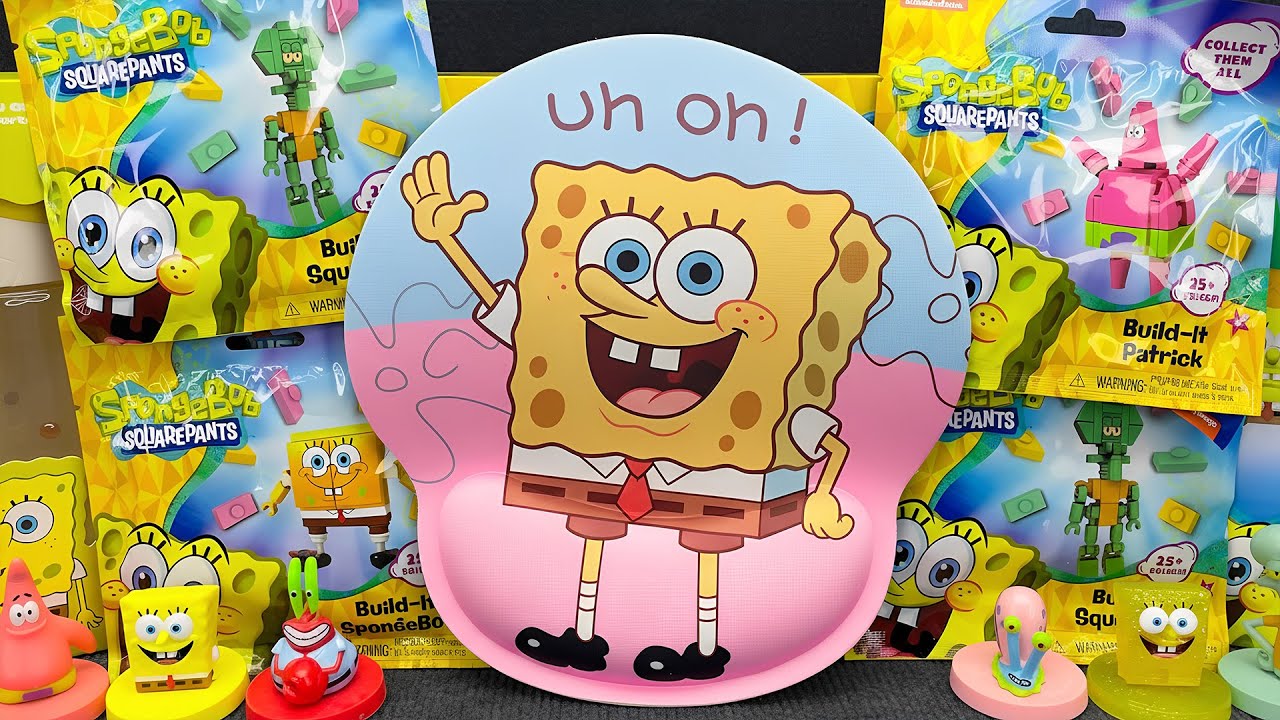 Satisfying opening the entire SpongeBob SquarePants full episodes and opening new toy🧽스폰지밥 스퀘어팬츠 전편