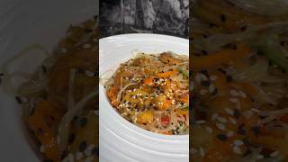 Фунчоза с креветками и овощами #вечерпослеработы #рецепт #фудблог #еда #рецепты #food #ужинбыстро