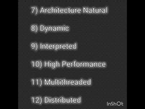 Features of Java