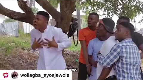 JiganbabaOja beat Woli agba in church