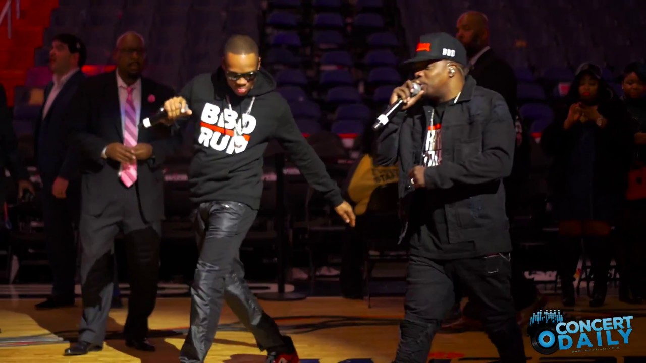 Bell Biv DeVoe performs "Run" & "Do Me" live at Washington Wizards game