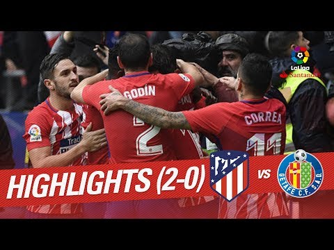 Resumen de Atlético de Madrid vs Getafe CF (2-0)