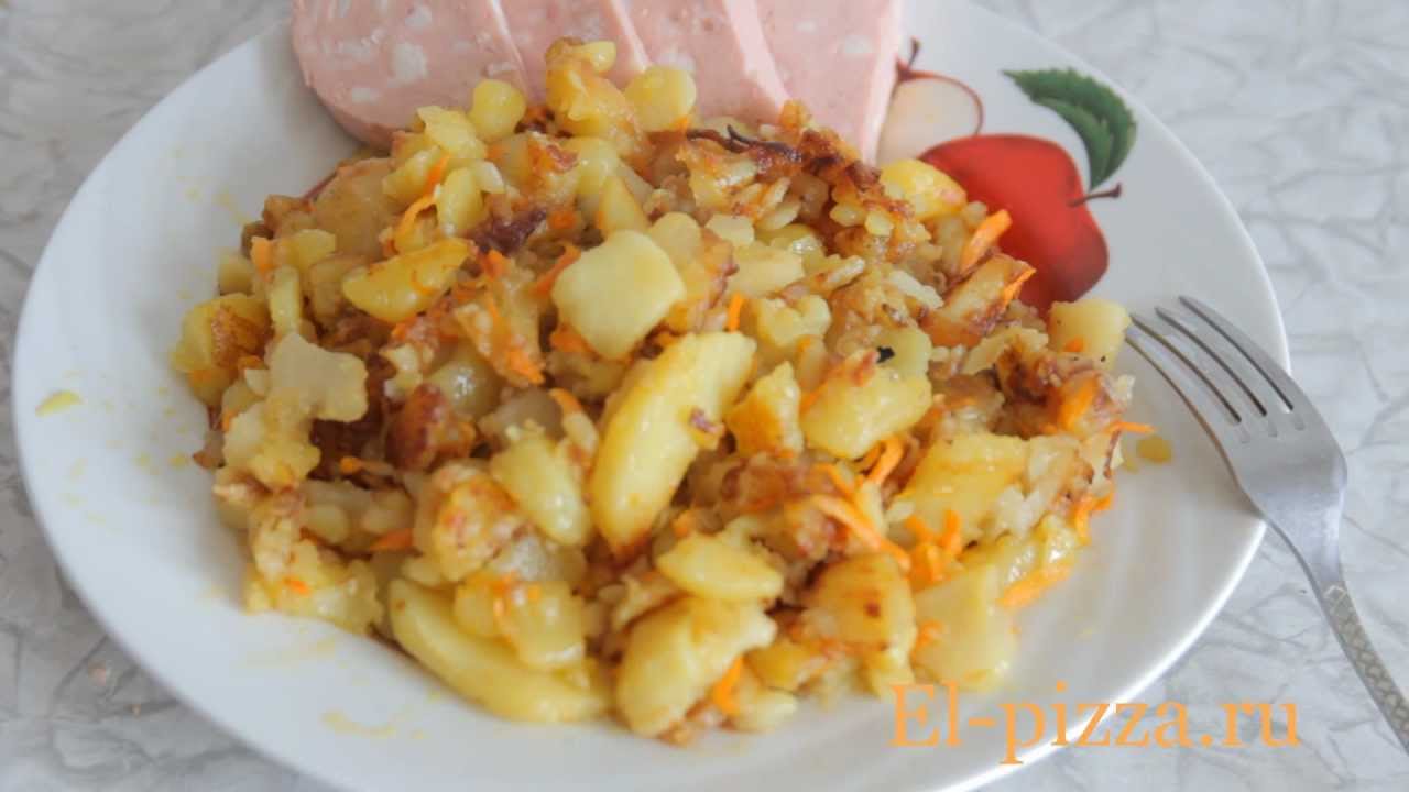 Смотреть Как правильно и вкусно поджарить картошечку с румяной корочкой видео Смотреть Как правильно и вкусно поджарить картошечку с румяной корочкой видео