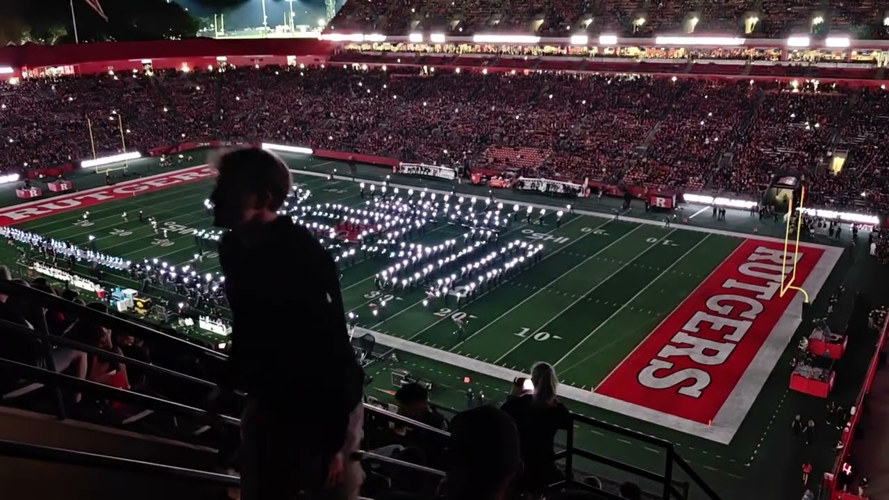 Rutgers Blackout - Rutgers v Iowa, Marching Scarlet Knights 