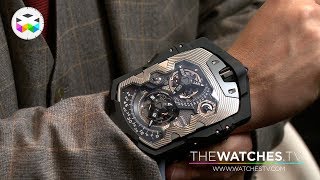 URWERK presents the UR-1001 Titan at Baselworld 2015