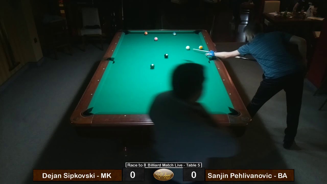 Gran Klub - Billiard Table 5 - Live Streaming by BilliardON.com sports news