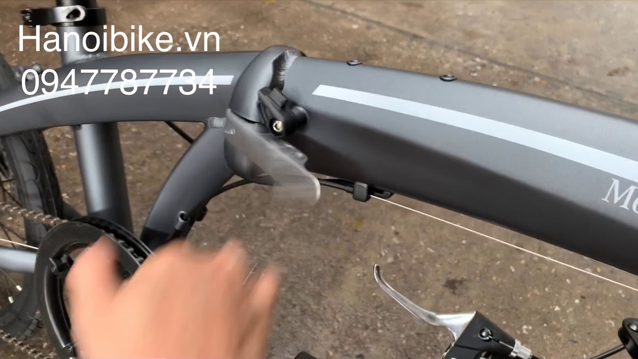 Xe đạp gấp bỏ cốp oto mecedec benz giá 3.99 triệu
