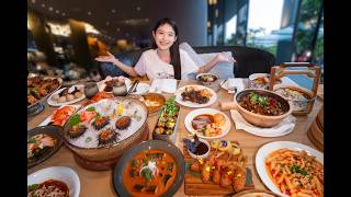 Petite girl vs giant Hokkaido feast 🍣✨