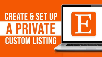 How to Create and Set Up a Private Custom Listing Order For Your Etsy Shop