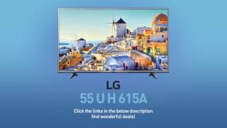 LG 55UH6150 55″ 4K Ultra HD 2160p 120Hz LED Smart HDTV (4K x 2K) LG 55UH615A 4K UHD HDR Smart LED TV - 55