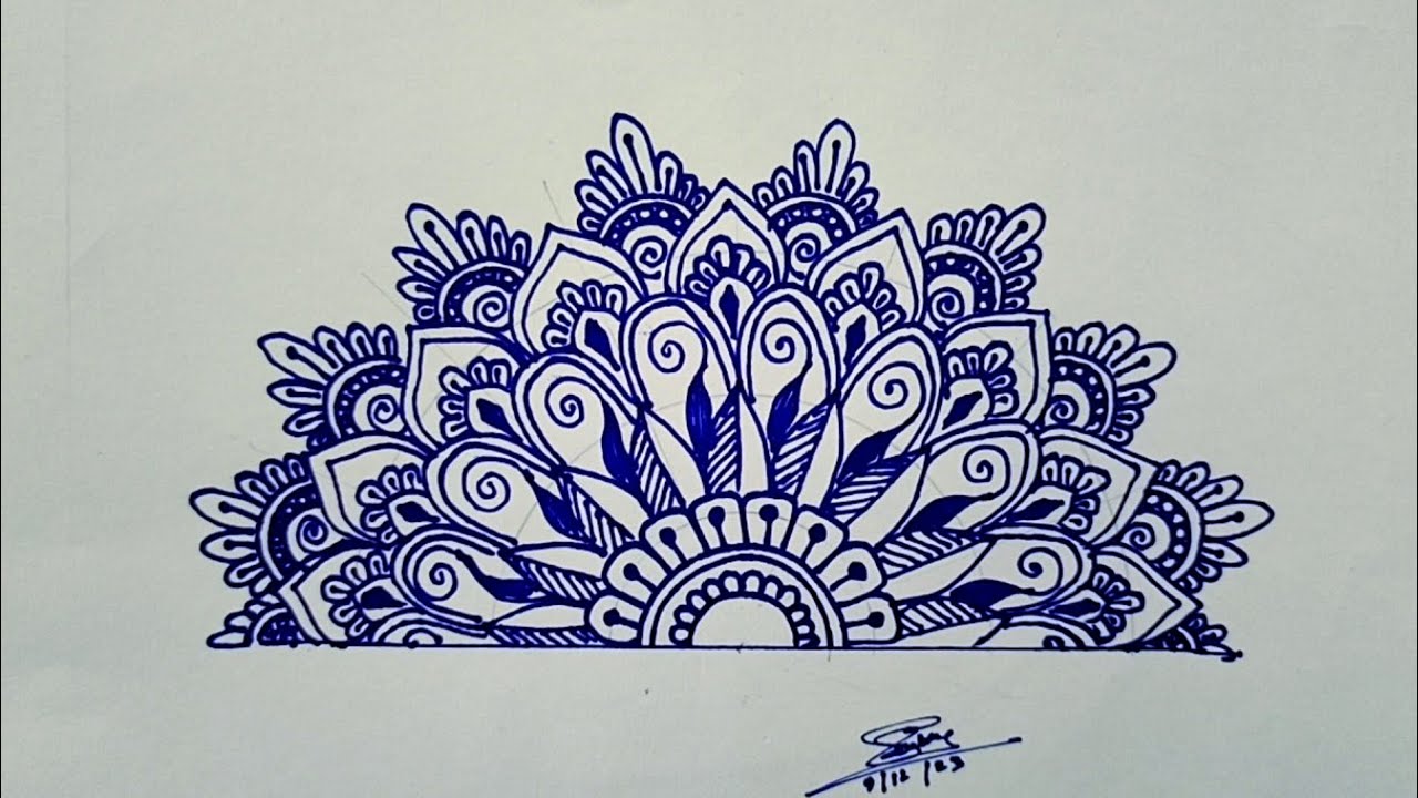 How To Draw Mandala Art Step By Step Mandala Art Tutorial For how-to-draw-mandala-art-step-by-step-mandala-art-tutorial-for
