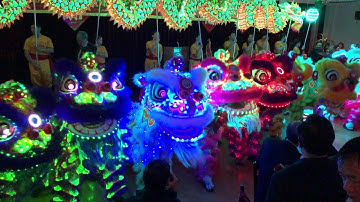 Yau Kung Moon USA - LED Lion Dance & Dragon Dance Performance // Chinese New Year 2018