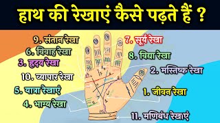 हस्तरेखा देखना सीखे | Learn palmistry in 21 mins | Learn palmistry | hastrekha gyan in hindi screenshot 1
