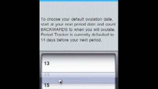 Changing Default Ovulation.mov screenshot 5