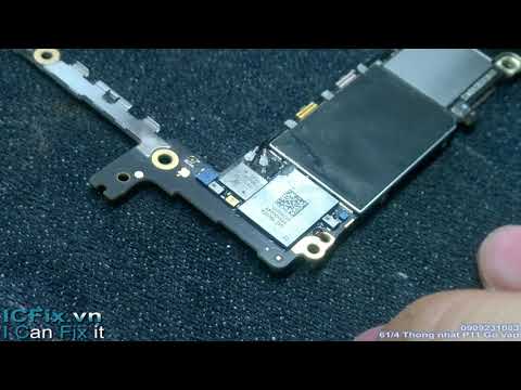 Video Hướng dẫn mài IC Wifi sửa iPhone 6S 6S lỗi chạm wifi - youtube