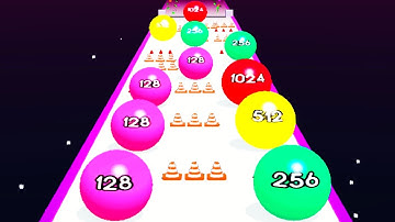 Ball Run 2048: Ball Games 3D ! All Levels Gameplay (507-509) android, ios