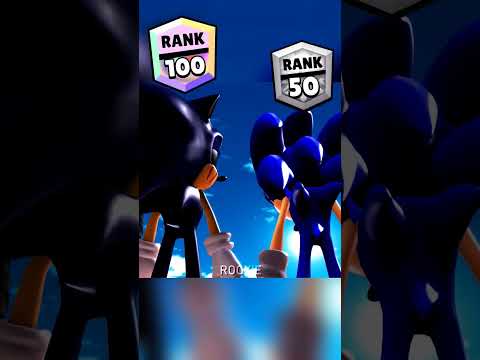 Brawl Stars Sonic Rank Up Shorts Brawlstars