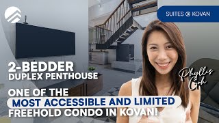 SOLD By PLB | Suites @ Kovan : Freehold 2-BR Duplex Penthouse in D19 | Home Tour | Phyllis Goh