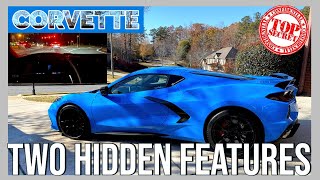 C8 Corvette - 2 hidden features every C8 owner should know!!! Service Mode \& Night Panel