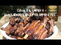 Catch it & smoke it  Clay's whiskey wild pork smoked ribs