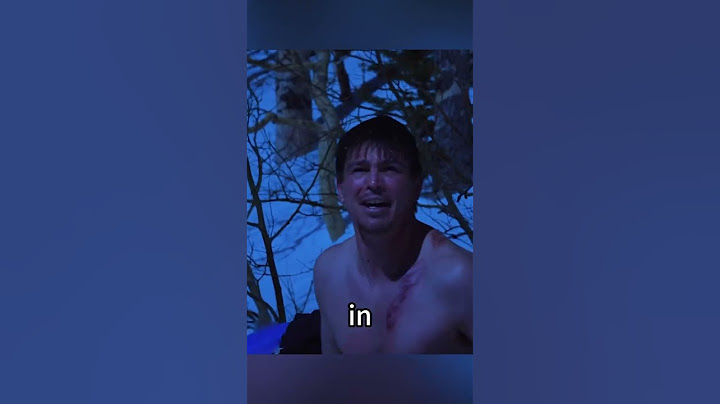 Man stranded in frigid snowy mountains has to take off his soaked clothes to save his life #shorts