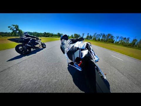 RS660 CHASES DOWN FAST S1000RR!
