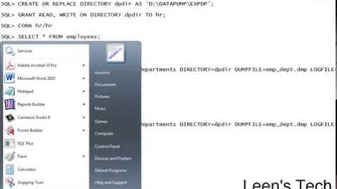 Oracle DBA 11g Tutorial in Bangla: Lesson#17 Part#1 Moving Data Using Datapump |  export and Import