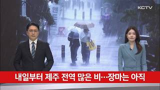 내일부터 제주 전역 많은 비…장마는 아직