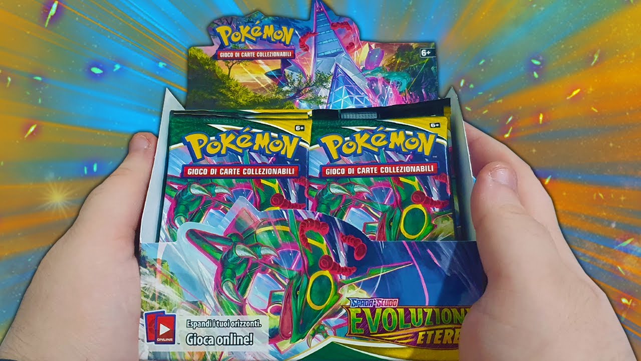 😱 MA LO SCULO SI TROVA QUA!? APRO IL BOX DA 36 BUSTINE di POKEMON ...