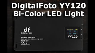 DigitalFoto YY120 Bi-Color LED Light Review